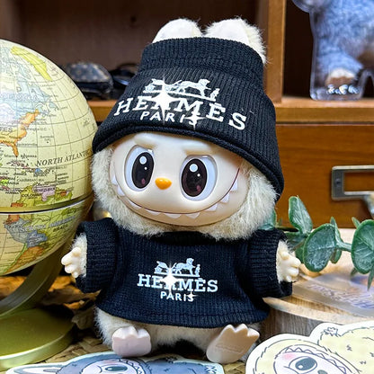 Labubu Designer Clothes Accessories For Sitting And Standing Plush Dolls Universal Blind Box Clothing