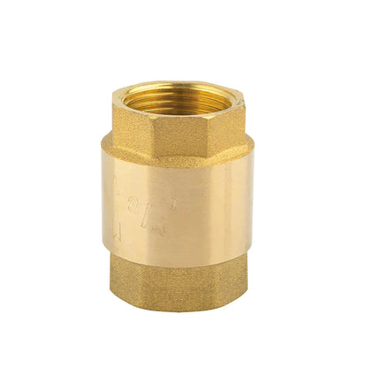 Brass Vertical Check Valve with High Quality 1/2" 3/4" 1" 2" 3" 4" Brass Spring Check Valve non-return valve for pump BSP NPT
