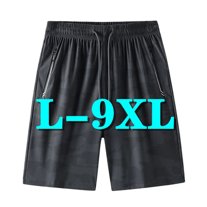 Men's Shorts For Men Summer Oversized Sports Casual Short Pant Britches Trousers Boardshorts Beachwear Breathable Elastic Waist