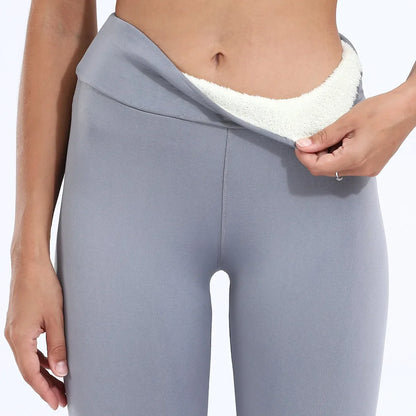3XL chaud hiver épais Leggings femmes laine polaire femmes vêtements agneau cachemire velours pantalon élasticité S-3XL