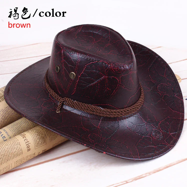 Jeu Red Dead Redemption 2 chapeau de Cowboy Cosplay Costume accessoire chapeaux en cuir unisexe