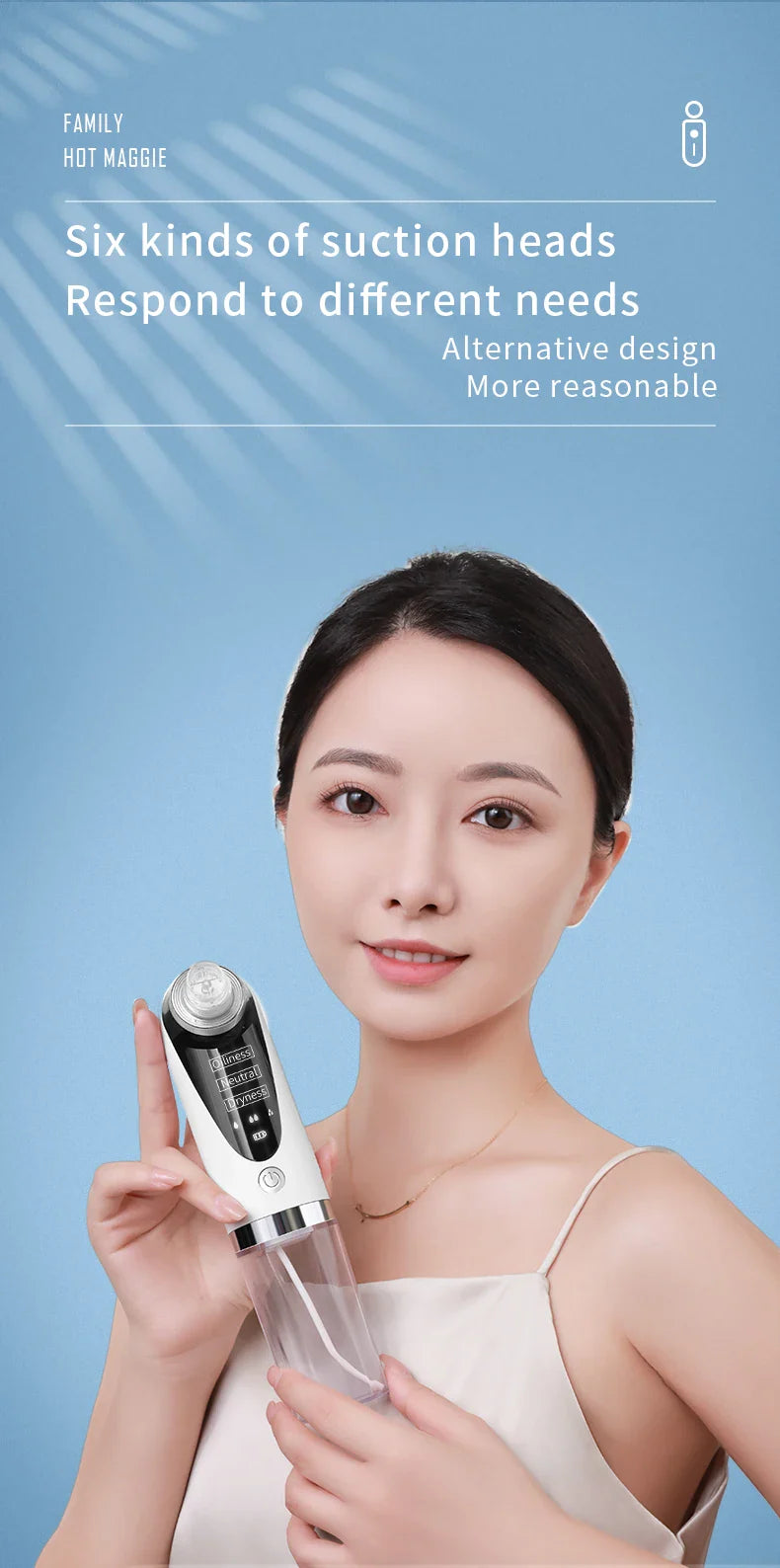 Dissolvant de points noirs électrique, aspirateur de pores, Micro petites bulles, Cycle d'eau Rechargeable, élimination des points noirs