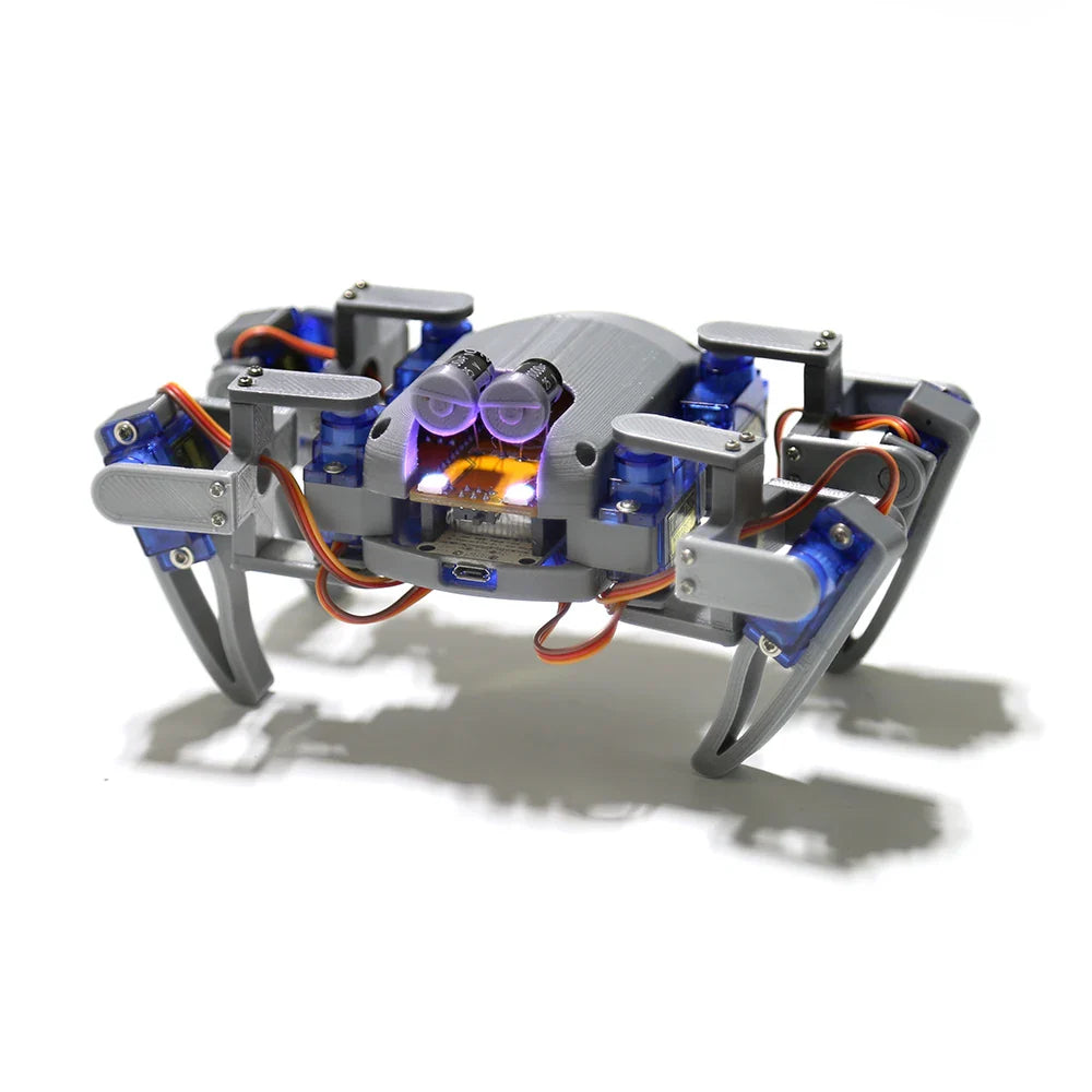 Kit de robot araignée quadrupède v2.0, robot bionique imprimé en 3D, fabricant de pigments NodeMCU bricolage, matériel Open Source, ESP8266