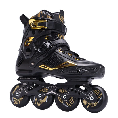 Competitive Adult Roller Skates College-In-Line Fancy Roller Skates Mesh Inner Single-Row Competitive Wheel