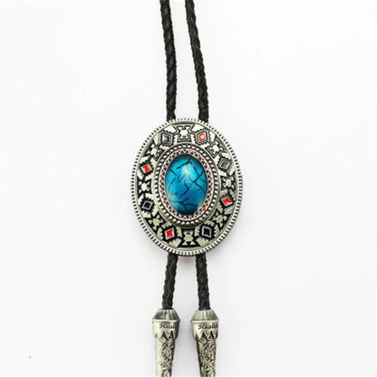 Cravate Totem Indien, Style Rétro Cirboy Occidental