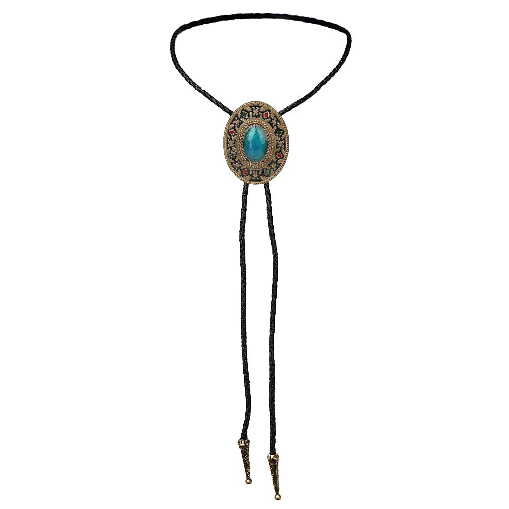 Cravate Totem Indien, Style Rétro Cirboy Occidental