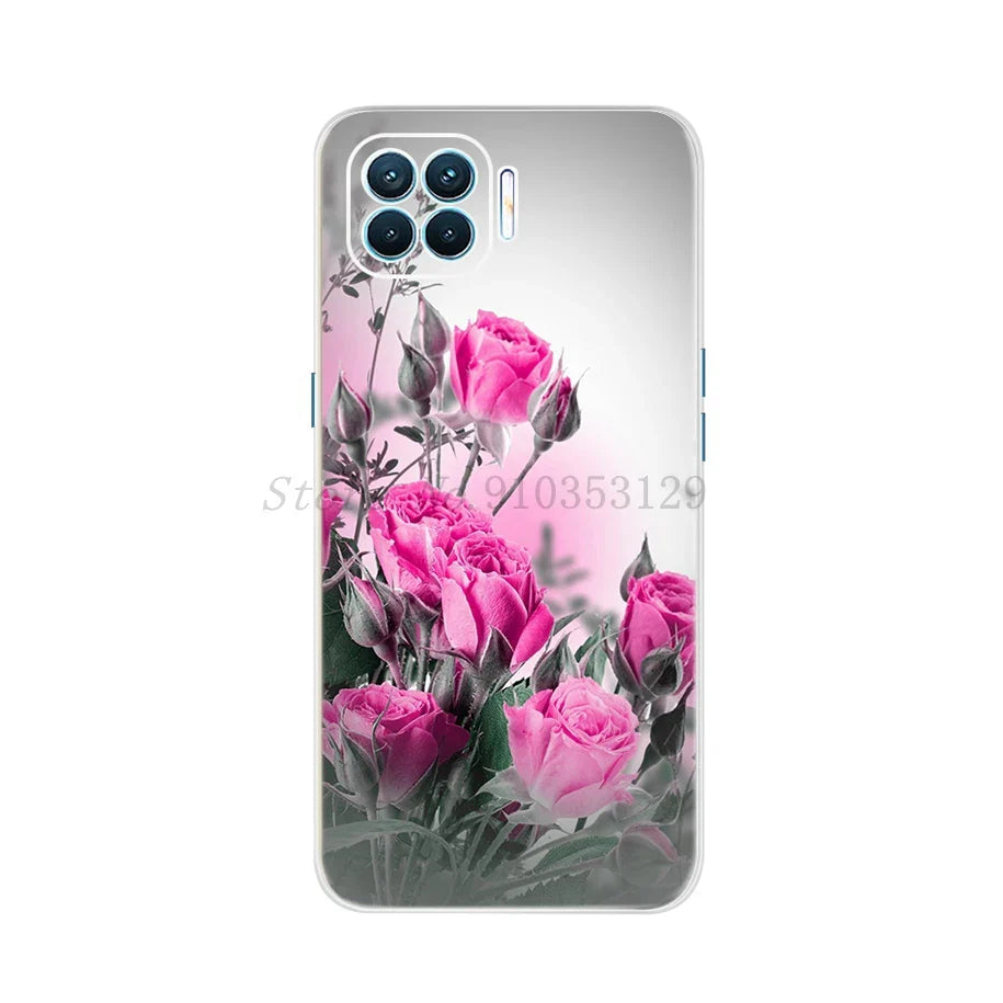Case For OPPO Reno 4 lite Case Soft Silicon Patterned Phone Cover for OPPO Reno4 Lite Coque Capa Reno 4Lite CPH2125 Fundas 6.43"