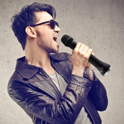 Lewinner L-698 Wireless Karaoke Microphone Bluetooth Speaker 2in1 Handheld Sing & Recording Portable KTV Player for iOS/Android