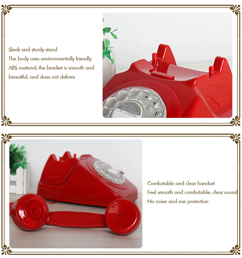 European and American style Rotate the number HA1950 antique vintage the rhenish elderly dream home telephone