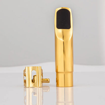 Embouchure en métal pour saxophone alto professionnel, pièces plaquées or, accessoires de haute qualité, tout neuf, taille 5678 A5 horizon A7 A8 A9, V16