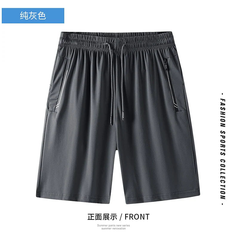 Men's Shorts For Men Summer Oversized Sports Casual Short Pant Britches Trousers Boardshorts Beachwear Breathable Elastic Waist