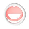 180 Rotating 10cm Mobile Phone 3000-7000k Fill Light 4-level Light Adjustment F100 Mobile Phone Ring Light Uncovered  100mAh