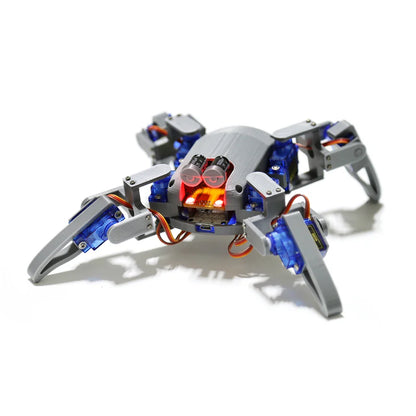 Kit de robot araignée quadrupède v2.0, robot bionique imprimé en 3D, fabricant de pigments NodeMCU bricolage, matériel Open Source, ESP8266