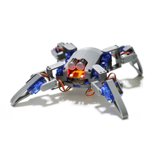 Kit de robot araignée quadrupède v2.0, robot bionique imprimé en 3D, fabricant de pigments NodeMCU bricolage, matériel Open Source, ESP8266