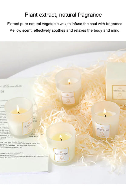 Candles Scented Aromatherapy Candles Soy Wax Fragrance Home Decoration Romantic Bath Yoga Thanksgiving Christmas Wedding