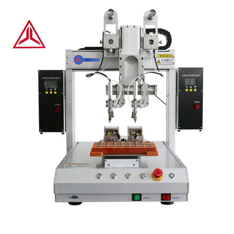 Robot de soudage PCB automatique de haute précision, machine de soudage industrielle avancée, état neuf