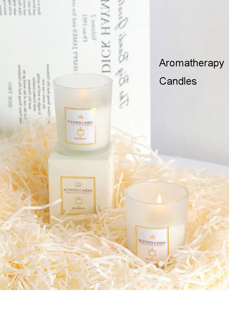 Candles Scented Aromatherapy Candles Soy Wax Fragrance Home Decoration Romantic Bath Yoga Thanksgiving Christmas Wedding