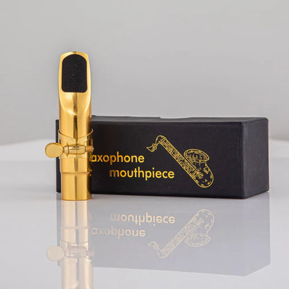 Embouchure en métal pour saxophone alto professionnel, pièces plaquées or, accessoires de haute qualité, tout neuf, taille 5678 A5 horizon A7 A8 A9, V16