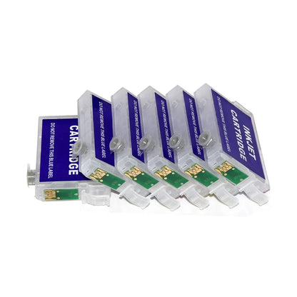 79 T0791-T0796 Empty Refillable Ink Cartridge For Epson Artisan 1430 Stylus Photo 1400 PX700W PX800FW P50 PX830FWD Printers