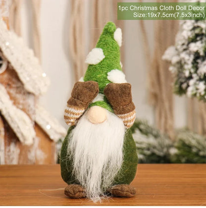 Faceless Christmas Decorations for Home, Christmas Tree Ornament, Merry Butter, New Year Gifts, 2024, 2025