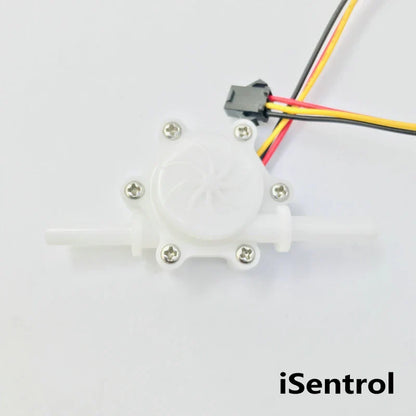 5-24V DC USN-HS06PS 0.1-1.5L/min 6mm Tuyau Barb Hall Capteur de débit d'eau Turbine Débitmètre 1% répétition courageux Boire