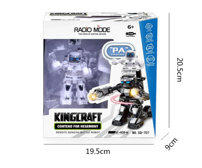 Robot de combat RC, jouet de boxe, télécommande, 2.4G, Robot de combat humanoïde avec deux Joysticks de commande, jouets pour enfants, cadeau