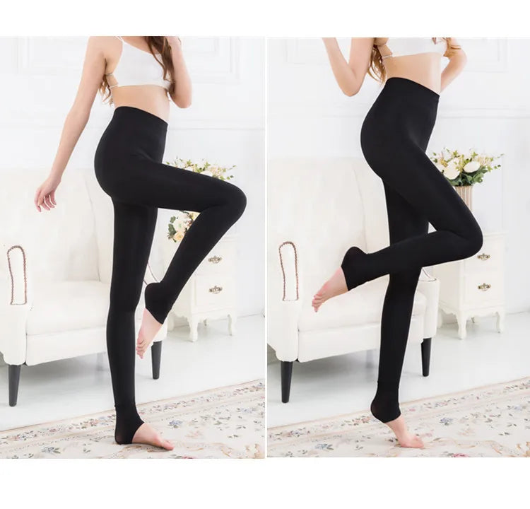 Leggings en cachemire épais pour femmes, pantalon chaud à perles, taille haute, élastique, marche sur le pied, bordeaux vert, automne et hiver, 2021G, 200G, 300G