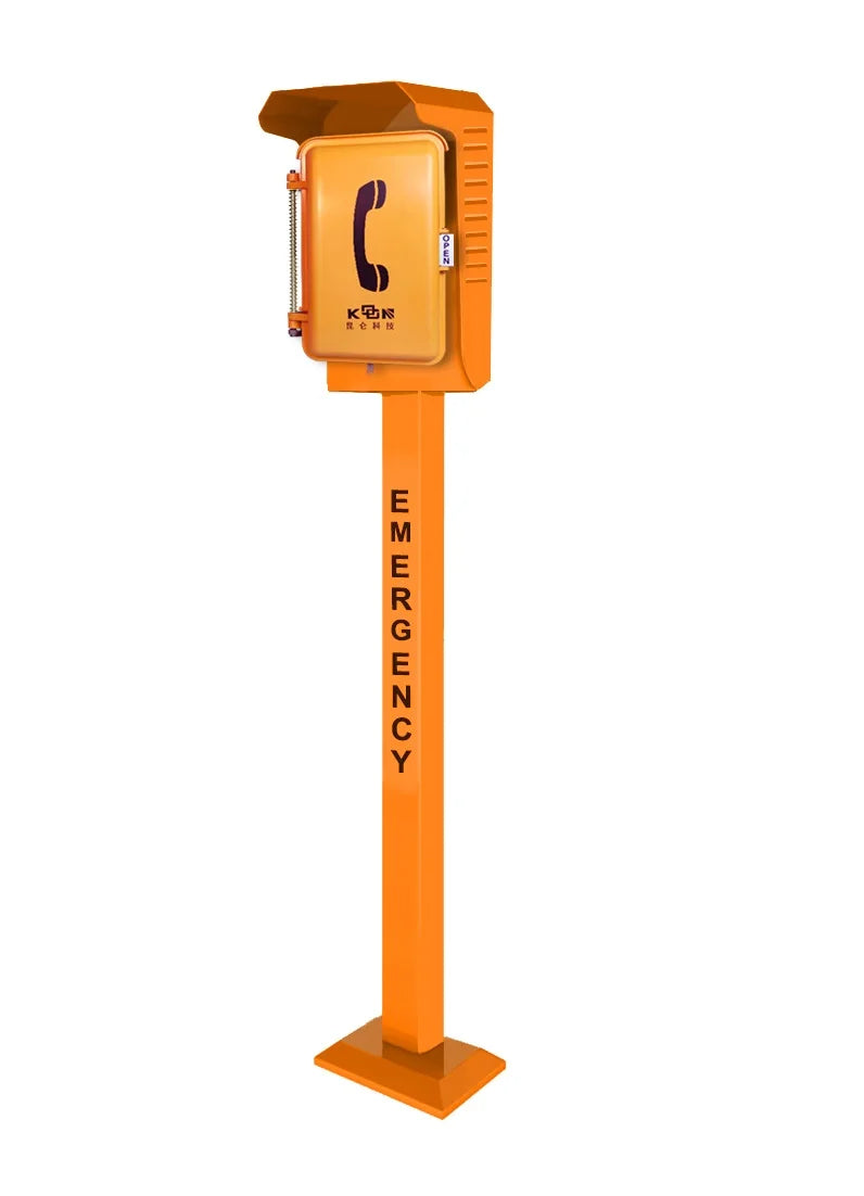 VoIP Weather Resistant Telephone Water Proof Telephones with IP66 Protection Door Cover KNSP-01T3J