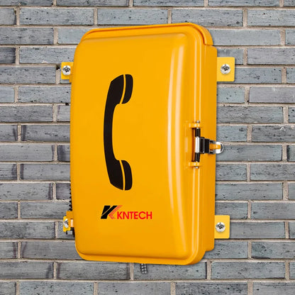 VoIP Weather Resistant Telephone Water Proof Telephones with IP66 Protection Door Cover KNSP-01T3J