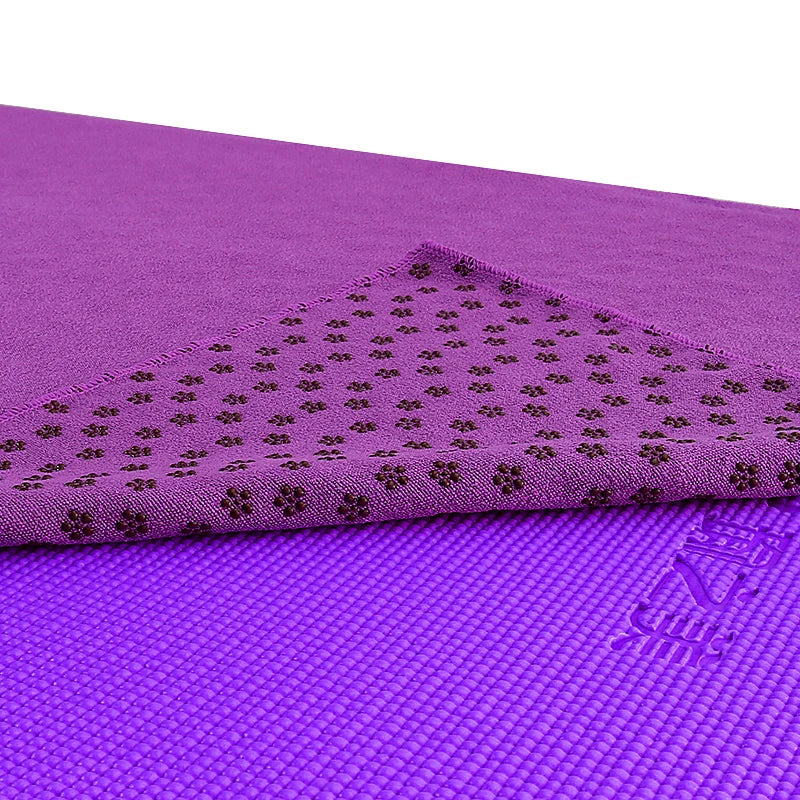 Yoga Blankets Non Slip Yoga Mat Cover Towel Blanket Sports Travel Foldable Fitness Exercise Pilates Workout Mats 183x61cm