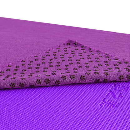 Yoga Blankets Non Slip Yoga Mat Cover Towel Blanket Sports Travel Foldable Fitness Exercise Pilates Workout Mats 183x61cm
