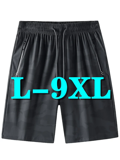 Men's Shorts For Men Summer Oversized Sports Casual Short Pant Britches Trousers Boardshorts Beachwear Breathable Elastic Waist