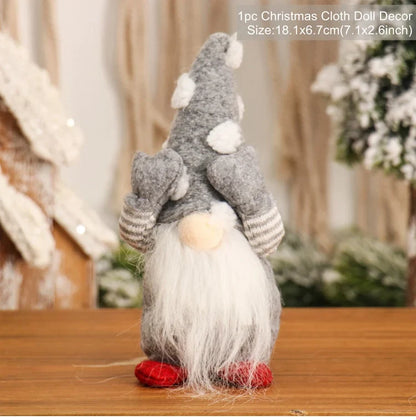 Faceless Christmas Decorations for Home, Christmas Tree Ornament, Merry Butter, New Year Gifts, 2024, 2025