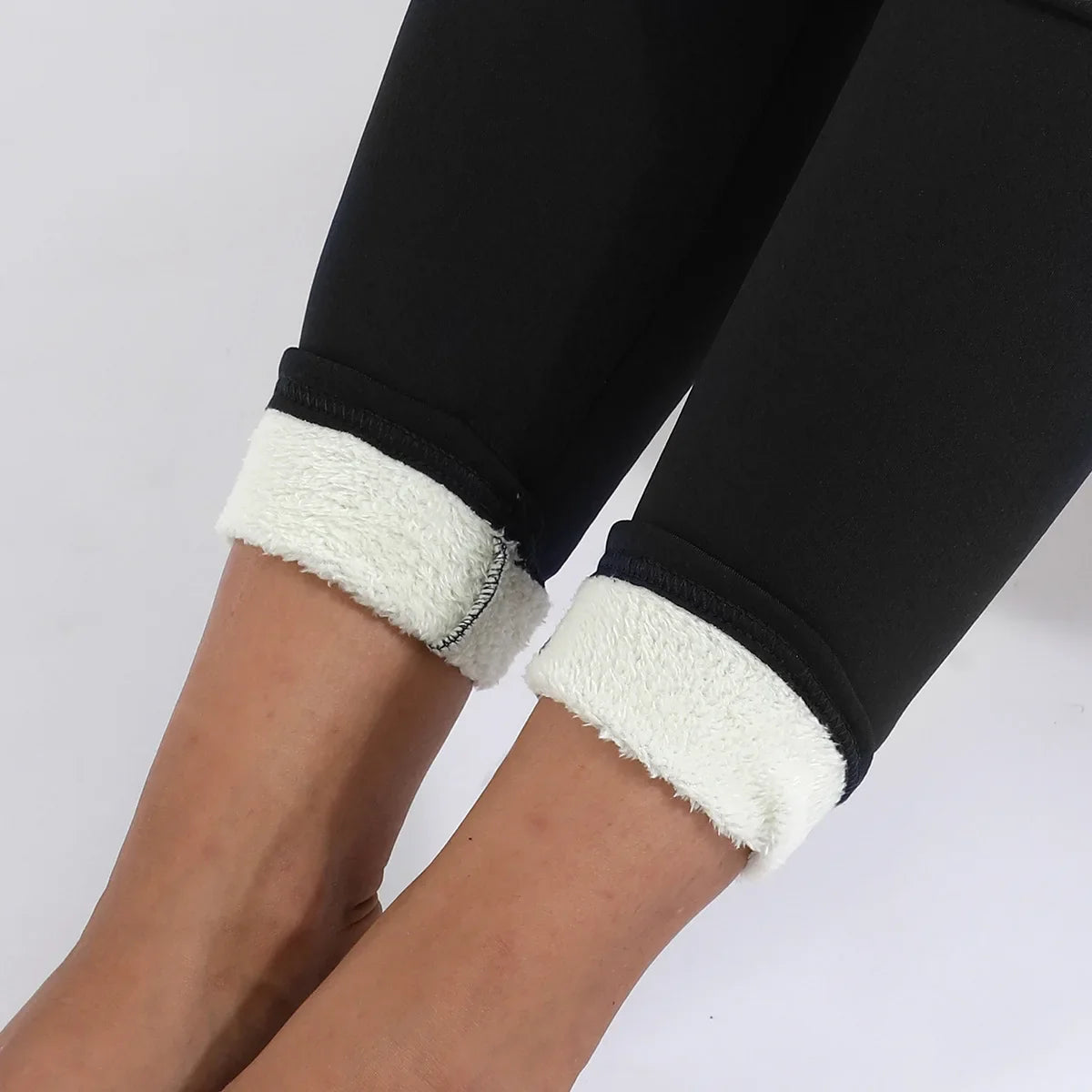 3XL chaud hiver épais Leggings femmes laine polaire femmes vêtements agneau cachemire velours pantalon élasticité S-3XL
