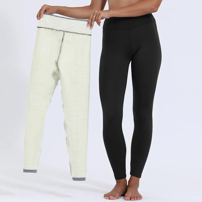 3XL chaud hiver épais Leggings femmes laine polaire femmes vêtements agneau cachemire velours pantalon élasticité S-3XL