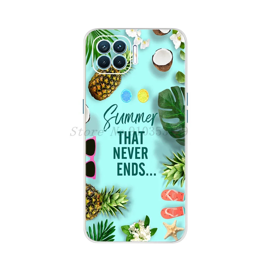 Case For OPPO Reno 4 lite Case Soft Silicon Patterned Phone Cover for OPPO Reno4 Lite Coque Capa Reno 4Lite CPH2125 Fundas 6.43"