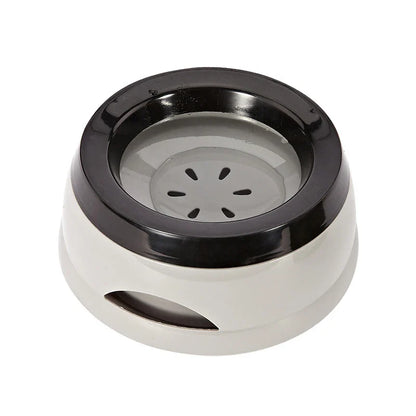 Écuelles pour chiens, flottantes, ne mouillant pas la gueule, gamelle pour chats anti-déversement, distributeur d'eau, accessoires portables en plastique pour chiens.