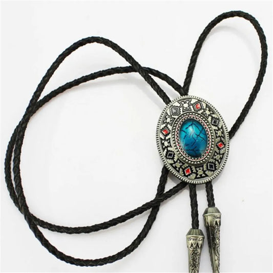 Cravate Totem Indien, Style Rétro Cirboy Occidental
