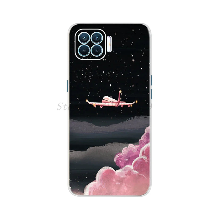 Case For OPPO Reno 4 lite Case Soft Silicon Patterned Phone Cover for OPPO Reno4 Lite Coque Capa Reno 4Lite CPH2125 Fundas 6.43"