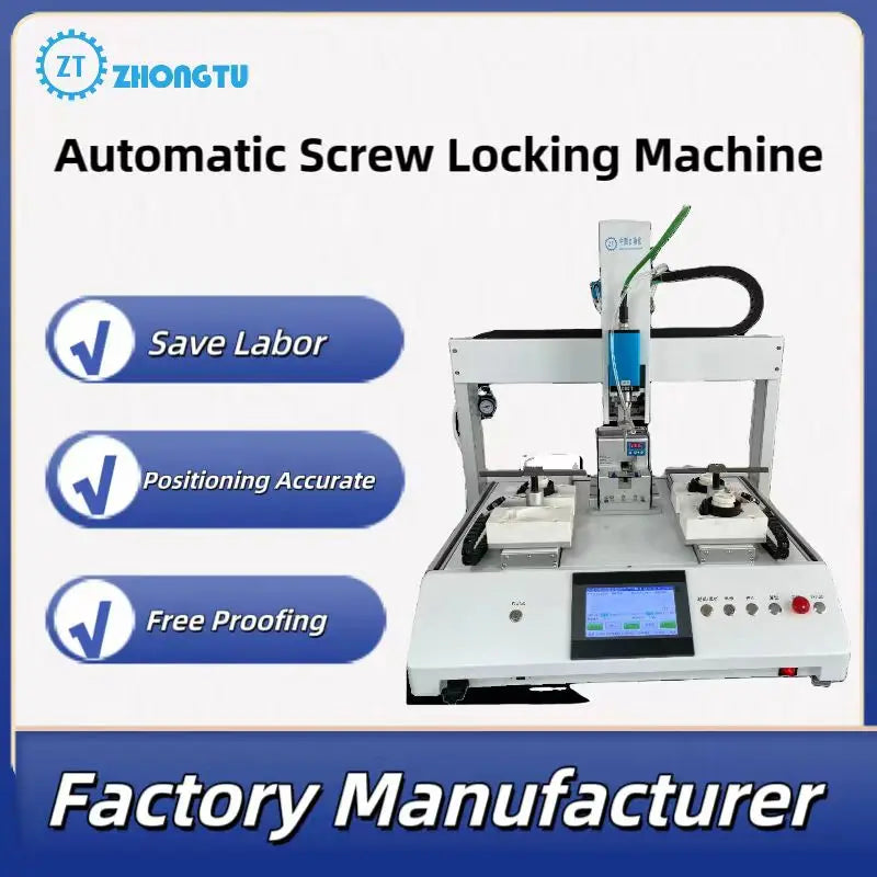 Nouvelle Arrivée Meilleurs Prix Machine de vissage entièrement automatique de bureau Machine de vissage à poignée Robot