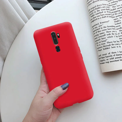 For OPPO A5 A9 2020 Case Cover Shockproof Soft Silicone Matte Coque Phone Cases For OPPOA9 OPPOA5 OPPO A 5 A 9 A9 A5 2020 Case
