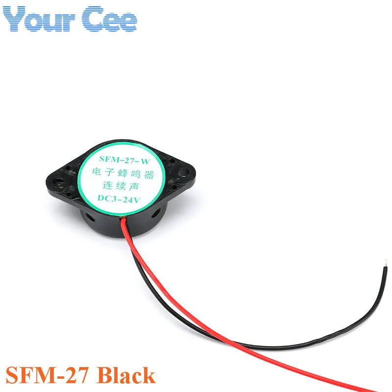 SFM-27 SHD4216 alarme sonore électronique alarme sonore continue/intermittent DC 3-24 V 12 V décibel élevé pour Arduino voiture Van