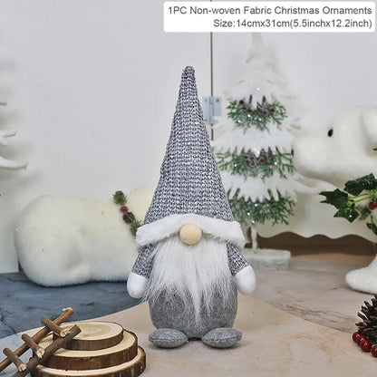 Faceless Christmas Decorations for Home, Christmas Tree Ornament, Merry Butter, New Year Gifts, 2024, 2025