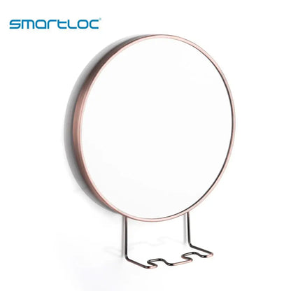 Launches Loc-Ventouse grossissante 5X, miroir rond mural HOMirror, bain, maquillage, cosmétique, accessoires de maquillage, 20cm