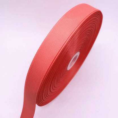 5yards 6mm Grosgrain Satin Ribbons for Wedding Christmas Party Decorations DIY Bow Craft Ribbons Supplies