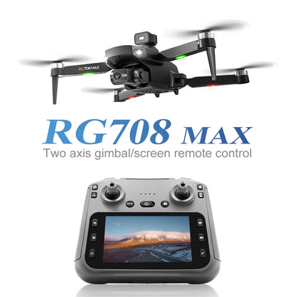 RG708MAX Drone Brushless Quadcopter GPS Positioning Screen Control Aerial Photography Obstacle Avoidance Drone