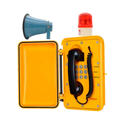 VoIP Weather Resistant Telephone Water Proof Telephones with IP66 Protection Door Cover KNSP-01T3J