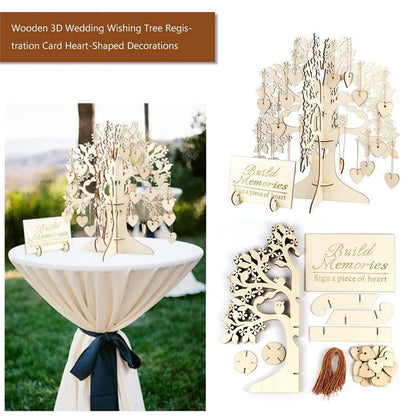 Wooden Art DIY Craft Christmas Tree Shape Accessories Christmas Wood Family Party Wedding Decoration Diy Unfinished Crafts