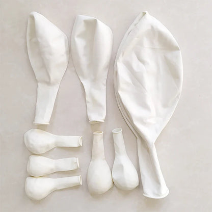 Ballons en Latex blanc 5-36 pouces, ballon joyeux anniversaire, décoration de mariage pour la saint-valentin, ballon gonflable à hélium pour la mariée