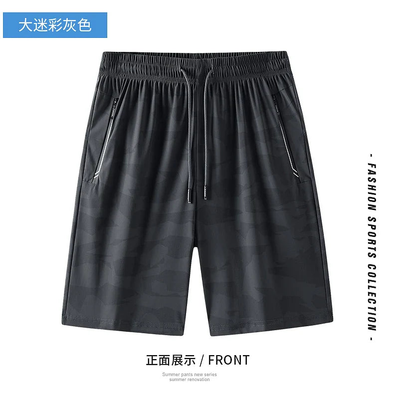 Men's Shorts For Men Summer Oversized Sports Casual Short Pant Britches Trousers Boardshorts Beachwear Breathable Elastic Waist